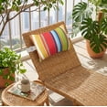 thumbnail image 1 of Outdoor Waterproof Adjustable Headrest Pillow, 11x15.75in Lumbar Support Cushion with Fixing Strap, Soft Pad for Beach Chair, Lounge Chair, Recliner & Outdoor Seating Comfort, 1 of 8