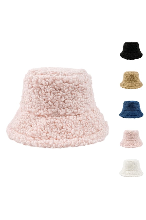 Outdoor Waterproof Bucket Hat - Sun Protection Hiking 2022 Winter Hat For Men Women Teddy Sports Hats Warm Winter Outdoor Travel Festival Gift Fisherman Hat