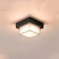 thumbnail image 1 of Outdoor Waterproof Ceiling Light, Modern Terrace Wall Fixture, Easy Installation, Ip65 Rated, Elegant Design, for Courtyards, Entrances, and Balconies, Weatherproof Lighting, Exterior Decor, 1 of 8
