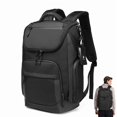 thumbnail image 1 of Outdoor Waterproof Computer Bag For Men Business Backpack With Multiple Pocket Design,Navy Blue, 1 of 2