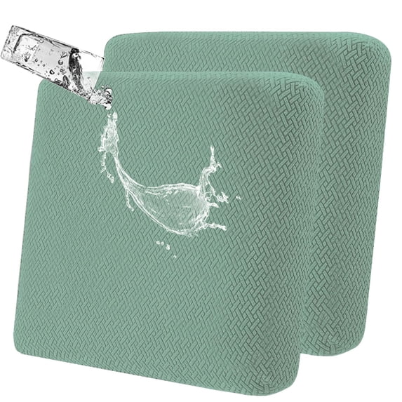 Outdoor Waterproof Couch Cushion Covers, Stretch Individual Patio Chair Cushion Outdoor Seat Cushion Pad(6Pcs)
