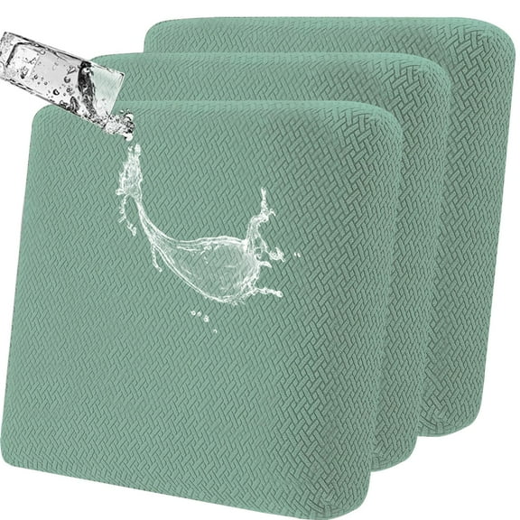 Outdoor Waterproof Couch Cushion Covers, Stretch Individual Patio Chair Cushion Outdoor Seat Cushion Pad
