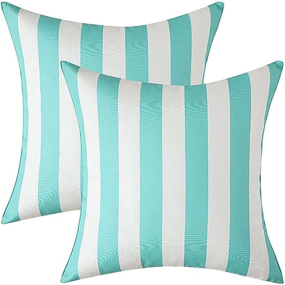 Outdoor Waterproof Cushion Cover,Soft Comfortable and Durable Throw Pillow Cover for Patio Garden Sofa Tent
