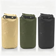 Outdoor Waterproof Dry Bag, Lightweight Roll-Top Sack for Camping, Hiking, Kayaking, Boating, Fishing, Tear-Resistant Gear Organizer, Portable Storage Pouch, 210T Polyester