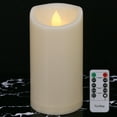 Outdoor Waterproof Flameless Candles Remote Timers, Long Battery
