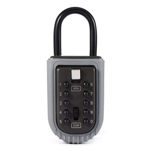 Outdoor Waterproof Key Safe Box , Wall Hanging Key Storage Box Zinc Alloy Password Box ,Easy Installation