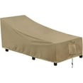 Outdoor Waterproof Patio Chaise Lounge Chair Cover UV Resistant