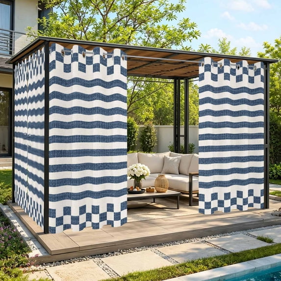 Outdoor Waterproof Patio Curtain 95