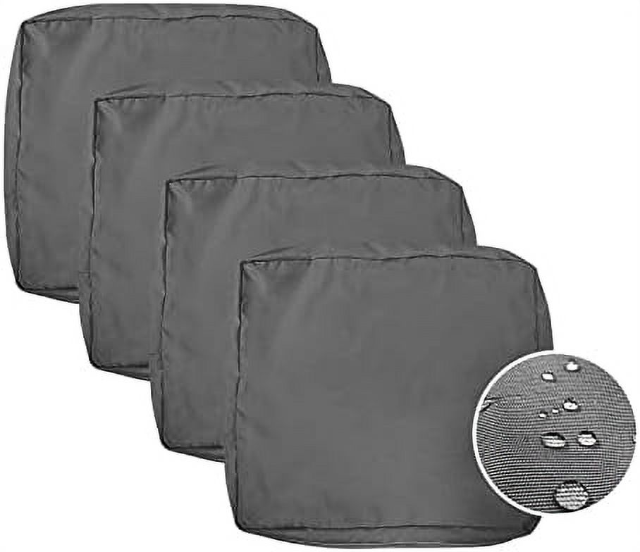Outdoor Waterproof Patio Cushion Furniture Covers Set of 4 Replacement