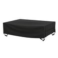 thumbnail image 1 of Outdoor Waterproof Patio Furniture Cover for Table Chair & Sofa Sets, Rectangular All-Weather Oxford Fabric with Windproof Buckles, Tear-Resistant & Includes Zippered Carry Bag, 1 of 4