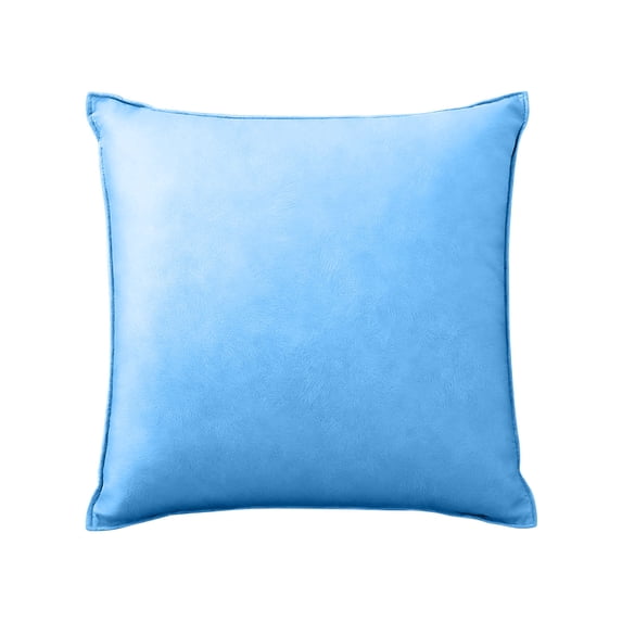 Outdoor Waterproof Pillow Cover 16x16, Modern Solid Color Square Cushion Case for Patio Furniture, Water Resistant Decorative Pillowcase for Garden Bench, Poolside, Camping, 40x40 cm (No Insert)