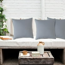 Outdoor Waterproof Pillow Cover, Modern Solid Color, 45x45cm Size, Durable Protection for Patio Garden Furniture