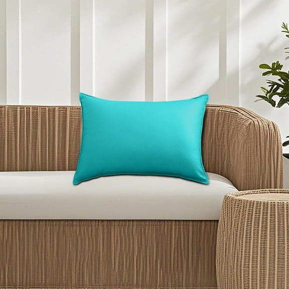 Outdoor Waterproof Pillow Covers 12x20 Inch Rustic Decorative Throw Pillow Covers Cushion Case Rectangle for Patio Sofa Couch Home Bed Farmhouse Car Decor