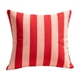 thumbnail image 1 of Outdoor Waterproof Pillow Covers,Easy to Clean Stripes Decoratives for Patio Couch Sofa Garden Sofa Bedroom 17.72x17.72 Inch, 1 of 6