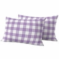 thumbnail image 1 of Outdoor Waterproof Pillow Covers Farmhouse Buffalo Tartan Plaid Decorative Throw Pillow Protectors,Pillowcase Cushion Cases for Patio Sofa Garden Couch,20x12in,Pack of 2, 1 of 14