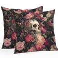 thumbnail image 1 of Outdoor Waterproof Pillow Covers Happy Halloween Lovely Kitty Purple Decorative Throw Pillow Protectors,Cute Cat Magic Hat Broom Pillowcase Cushion Cases for Patio Sofa Garden Couch,20x20in,Pack of 2, 1 of 9