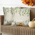 thumbnail image 1 of Outdoor Waterproof Pillow Covers Orange Pumpkin Fall Thanksgiving Decorative Throw Pillow Protectors for Patio Sofa Garden Couch,20x12in 2 Pack, 1 of 9