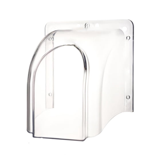 Outdoor Waterproof Rain Cover Access Control System Shell Protector Transparent Keypad Cover Shell for 86 Style Doorbell