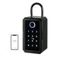 thumbnail image 1 of Outdoor Waterproof Safe Security Intelligent Password Storage Lock Tuya or TTLock APP Key Box Anti-theft box ,Fireproof Resistant Insulation, 1 of 7