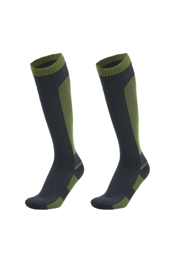 Outdoor Waterproof Ski & Cycling Socks Mid Calf Rainproof Thermal Breathable