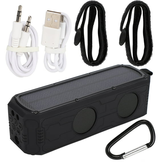 Outdoor Waterproof Solar Charging Power Bank LED Light Wireless Bluetooth Speaker