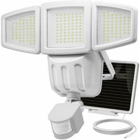 Outdoor Waterproof Solar Light with Motion Sensor and 182 LED Lights