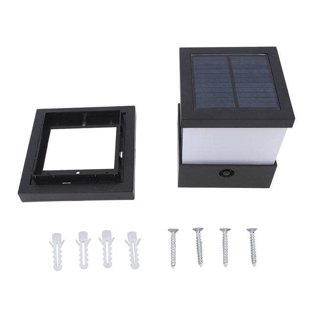 Outdoor Waterproof Solar Post Cap Light LED Solar Lamp Post Light