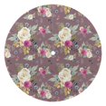 thumbnail image 1 of Outdoor Waterproof Tablecloth with Umbrella Hole and Zipper,Pioneer Boho Autumn Floral Round Reusable Durable Decor Table Cover for Party Picnic Patio 60×60 Inch, 1 of 1