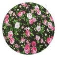 thumbnail image 1 of Outdoor Waterproof Tablecloth with Umbrella Hole and Zipper,Pioneer Vintage Floral Rose Round Reusable Durable Decor Table Cover for Party Picnic Patio 60×60 Inch, 1 of 1