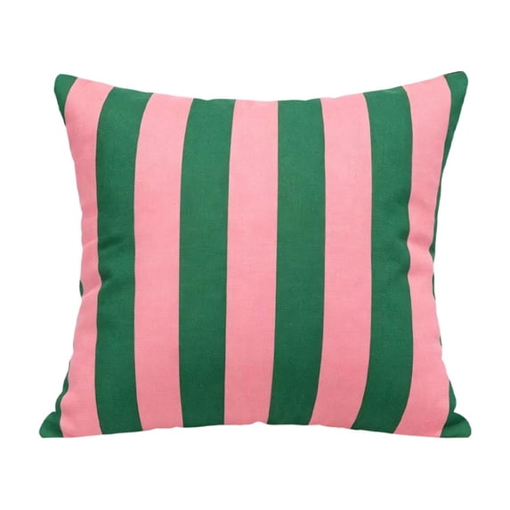 Outdoor Waterproof Throw Pillow Covers 18X18 Decorative Lines Striped Cushion Cases for Patio Furniture Tent Garden