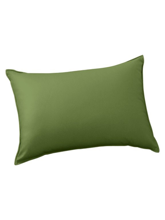 Outdoor Waterproof Throw Pillow Covers Decorative Outside Patio Furniture Cushion Cases Decor For Garden Bench Porch Couch Tent Olive Green