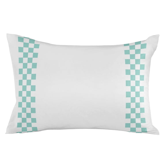 Outdoor Waterproof Throw Pillow Covers Set of 2 Green Check Plaid Pillowcases Lumbar Outdoor Pillows Cushion Case 20x12 Inch Buffalo Farmhouse Style Pattern Patio Pillows for Couch Sofa Bed Garden