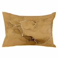thumbnail image 1 of Outdoor Waterproof Throw Pillow Covers Set of 2 Yellow Marble Decorative Pillowcases Lumbar Outdoor Pillows Cushion Case 20x12 Inch Abstract Art Lines Patio Pillows for Couch Sofa Bed Garden, 1 of 9