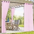 thumbnail image 1 of Outdoor Waterproof Window Curtain Screen Shade Panel, Transparent Weather Resistant Curtain, Patio Balcony Outdoor Curtain Durable Sun Shade Window Cover Panel, 1 of 6