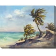 thumbnail image 1 of Outdoor Living and Style Blue and Green Westerly Breeze Outdoor Canvas Rectangular Wall Art Decor, 1 of 2