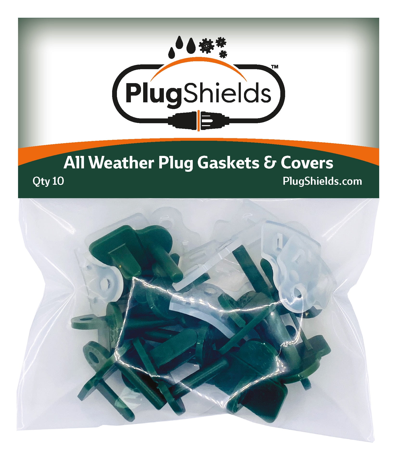 Outdoor Weatherproof Extension Cord Plug Gaskets & Plug Covers