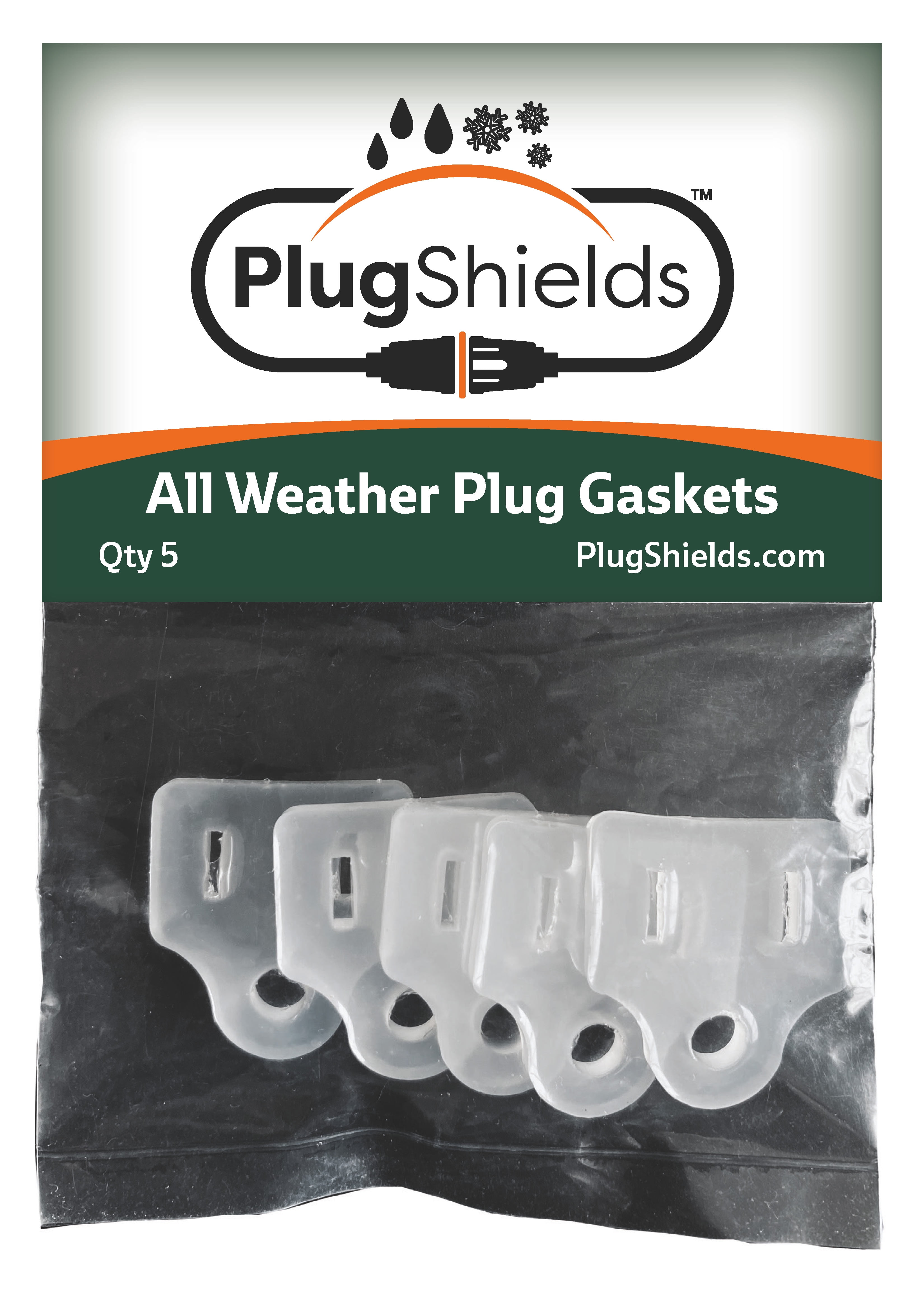 Outdoor Weatherproof Extension Cord Plug Gaskets and Christmas Light