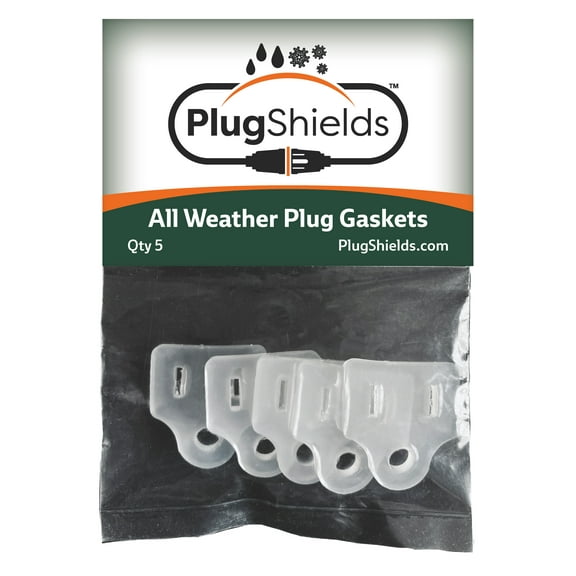 Outdoor Weatherproof Extension Cord Plug Gaskets and Christmas Light Plug Gaskets