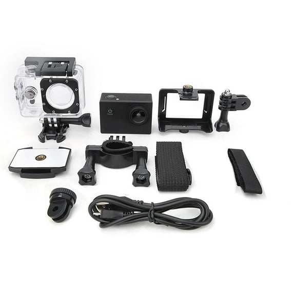Outdoor WiFi HD 1080P Action Camera Waterproof Housing Mounts Accessory Kit