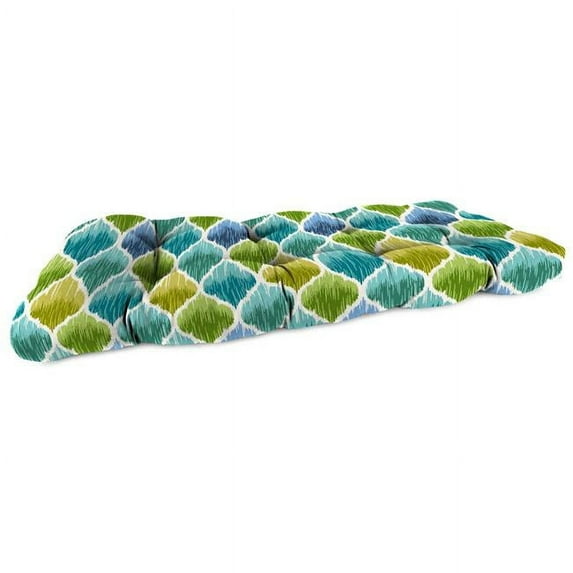 Jordan 9925PK1-4323D 18 x 44 x 4 in. Wicker Settee Cushion in Denali Caribbean