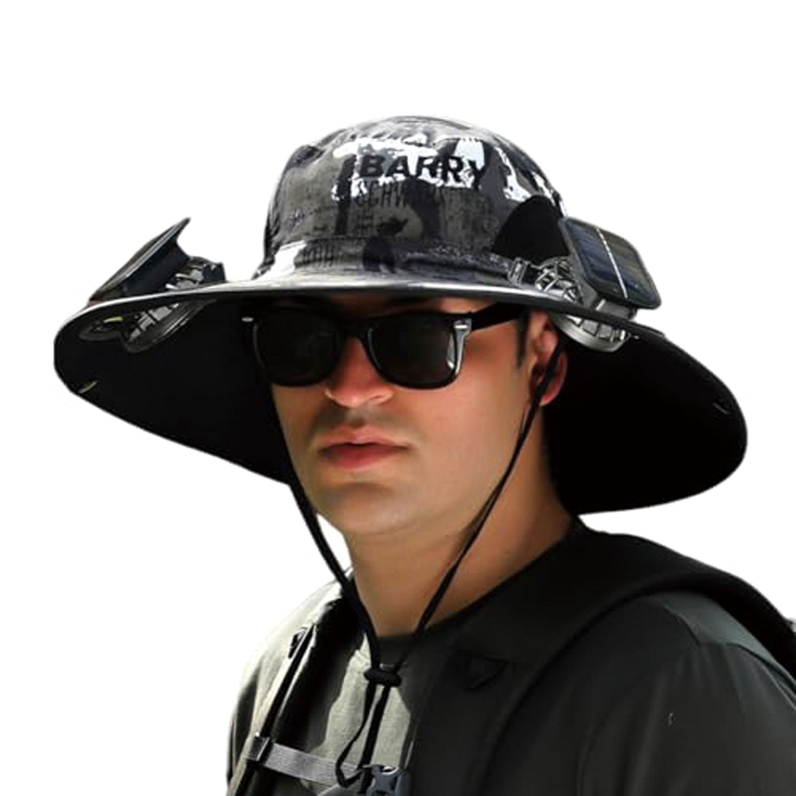 Solar Hat Hats With USB Charging - Wide Brim Cooling Hat For Fishing, Gardening & Outdoor Activities Solar Powered Fan Hat