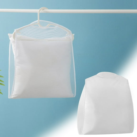 Outdoor Windproof Pillow Drying Net with Breathable Mesh for Balcony and Travel Use