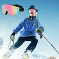 thumbnail image 1 of Outdoor Windproof Ski Goggles for Men and Women, UV Protection, Anti-Fog, Comfortable Winter Ski Eyewear, One Size Fits All, 1 of 5