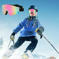 Outdoor Windproof Ski Goggles for Men and Women, UV Protection, Anti-Fog, Comfortable Winter Ski Eyewear, One Size Fits All