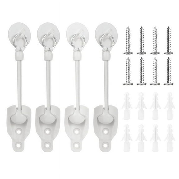 Outdoor Windproof Window Curtain Roller Blind Replacement Parts Drum-Type Hardware Bungee Kit and End Cap Shade Tie Down