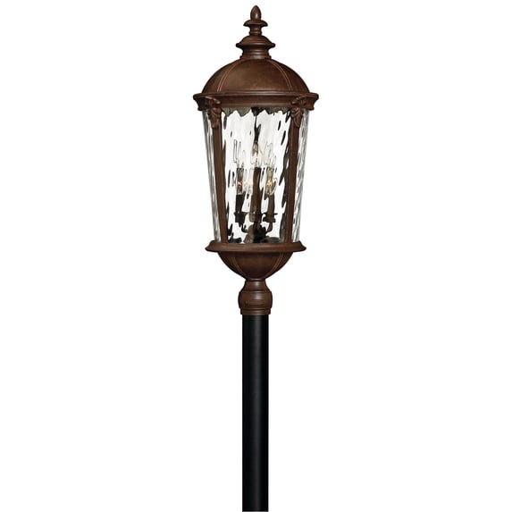 Hinkley Lighting 1921BK-LED Windsor 2 Light Extra Large Outdoor Post Lamp,Black