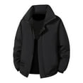 thumbnail image 1 of Outdoor Winter Coat for Men Warm Winter Jacket Windproof Thicken Parka Winter Coat for Everyday Wear Black M, 1 of 6