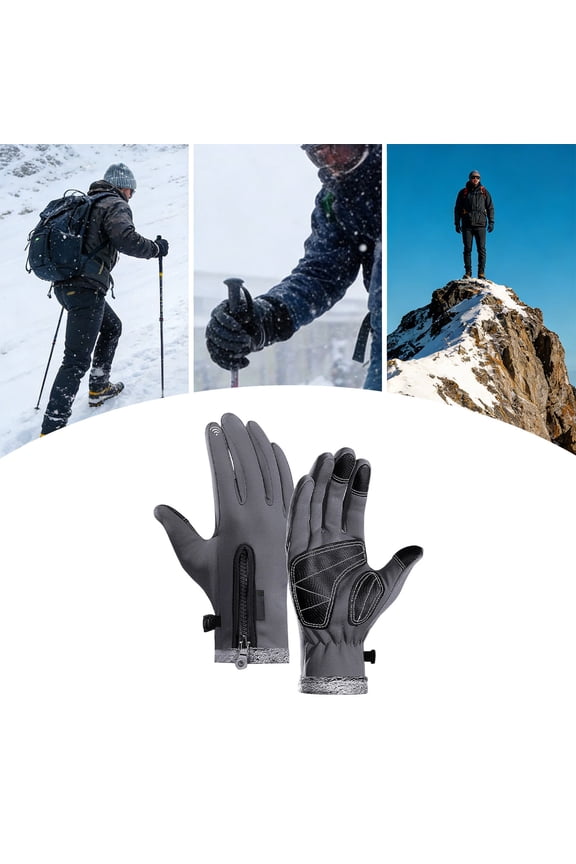 Outdoor Winter Sports Gear Windproof Cold Weather Riding Skiing Thermal Velvet Lined Face