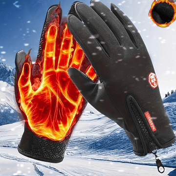 Winter Touchscreen Gloves Water Resistant Windproof Anti-Slip, Thermal Warm for Men Women Cycling Driving Running Hiking Skiing