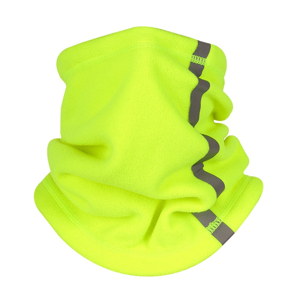 Scarf Riding Motorcycle Outdoor Winter Warm Fleece Neck Scarves Reflective Skiing Neck Cover ...